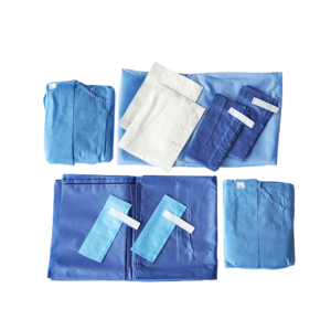 KIT quirúrgico dental con bata L