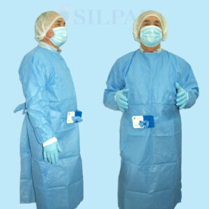 Bata estéril reforzada  L